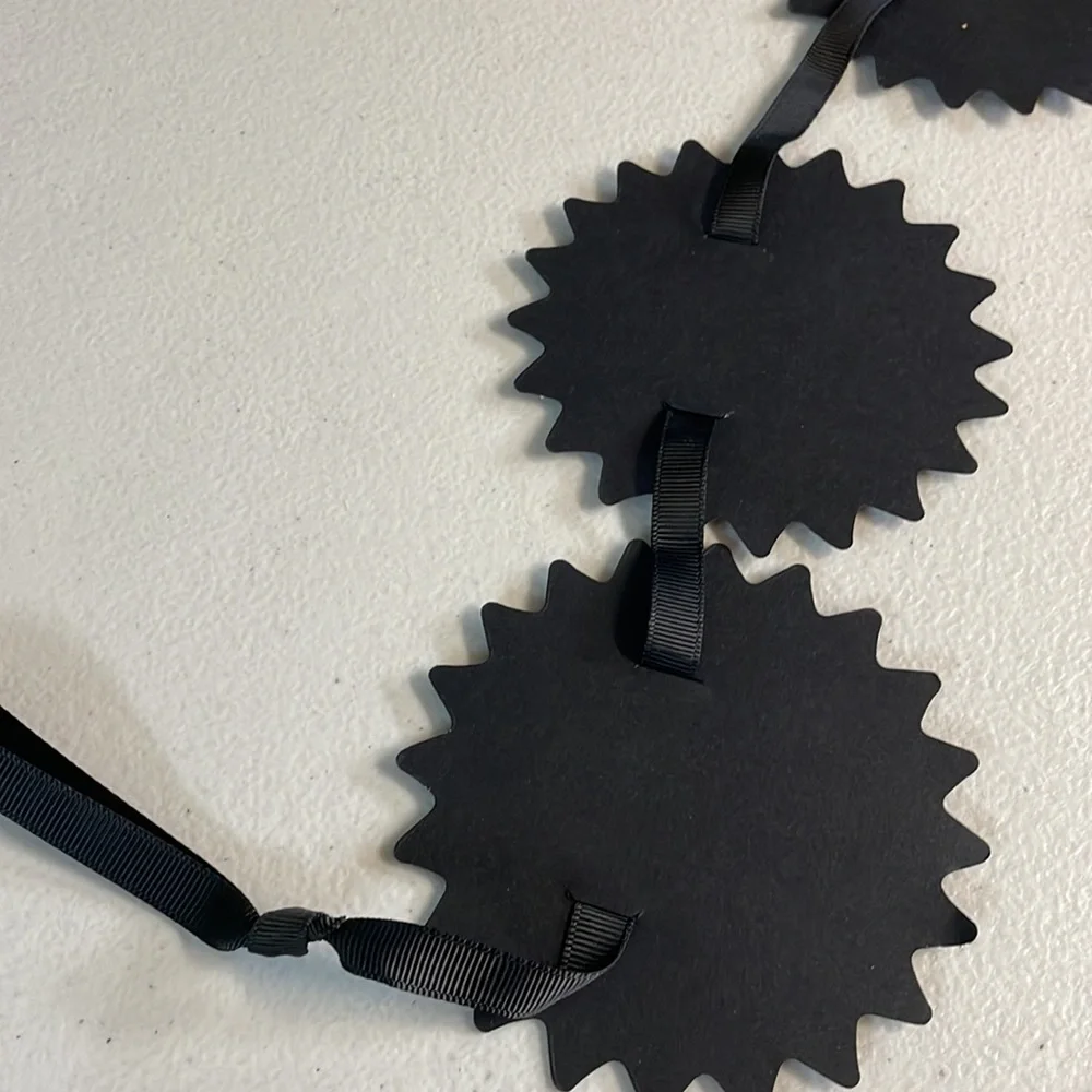 Happy Halloween Fancy Paper garland decor